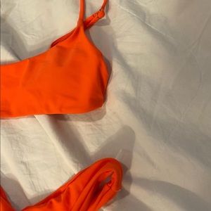 Orange bikini
